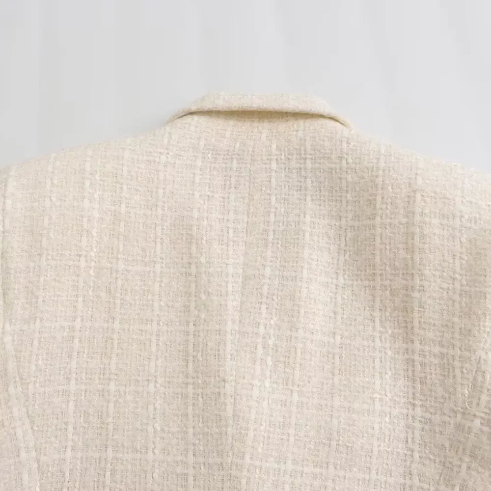 Blazer à Double Boutonnage