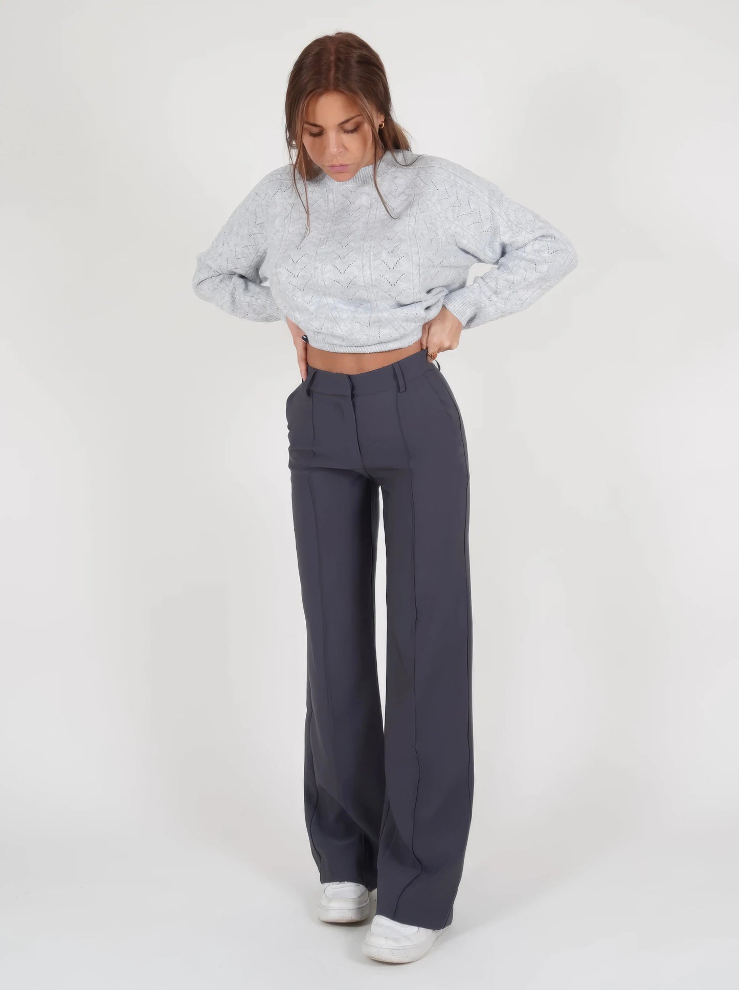 Pantalon à Taille Haute