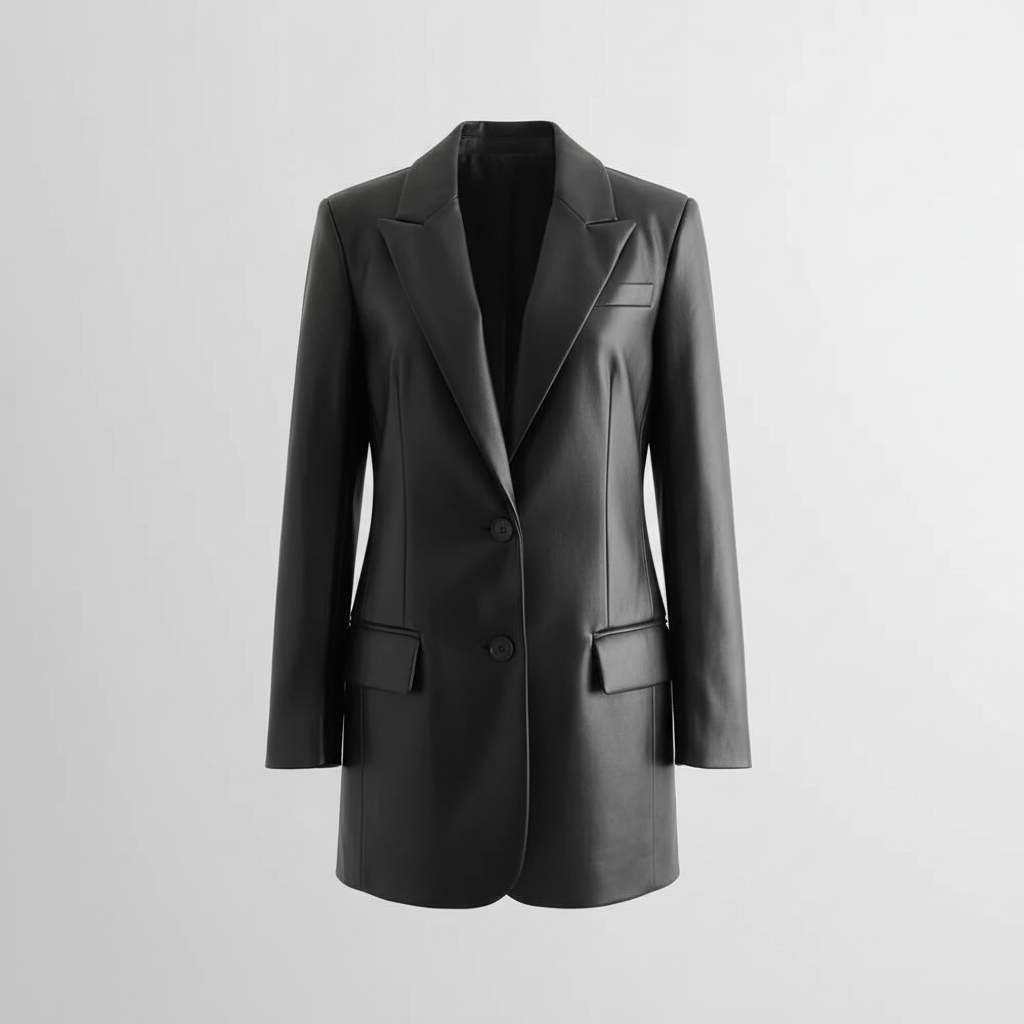 Blazer en Similicuir