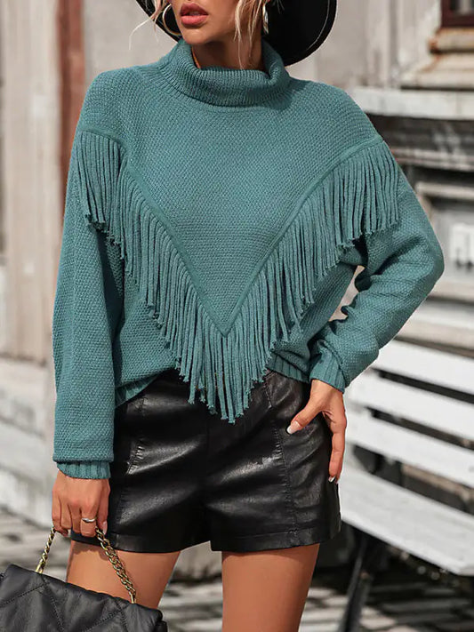 Pull Loose à Franges