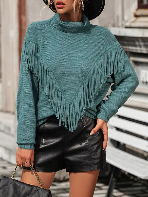 Pull Loose à Franges