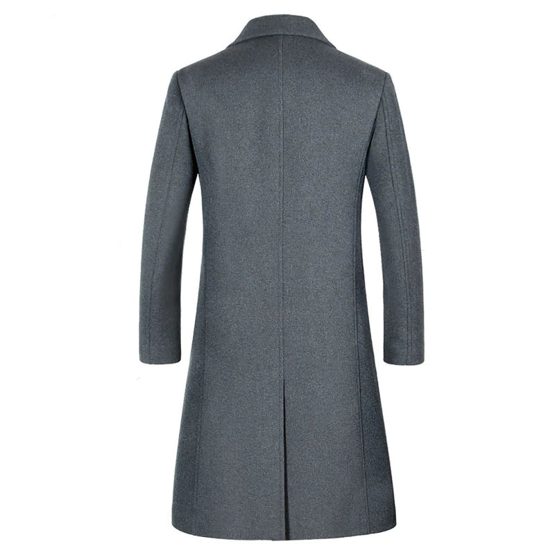 Manteau Long en Laine