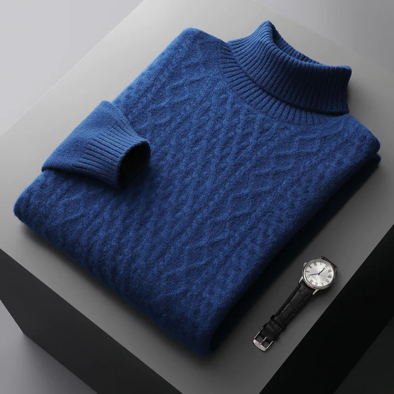 Pull en Maille Torsadée
