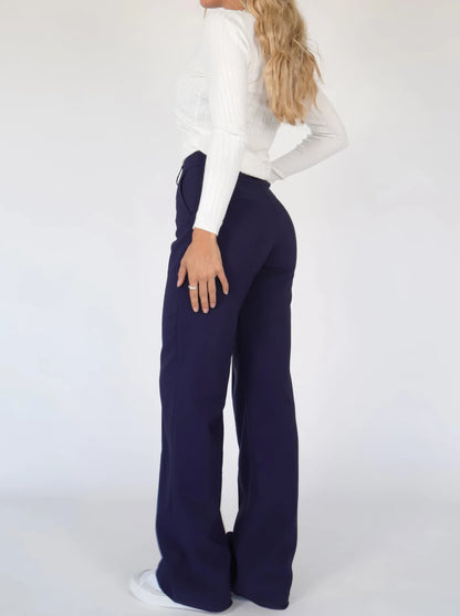 Pantalon à Taille Haute