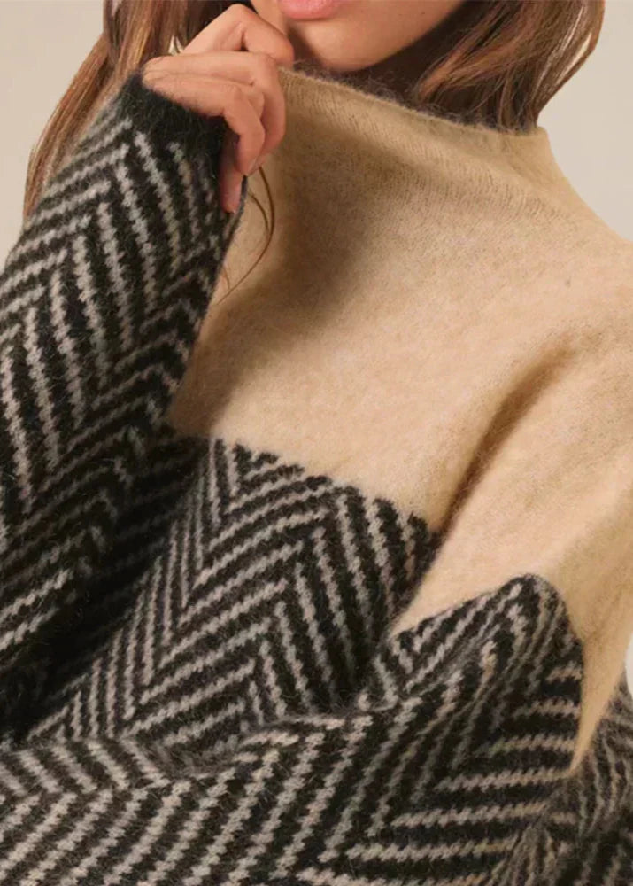 Pull Brielle Chevron