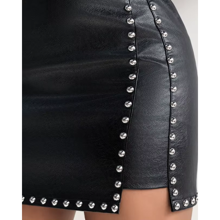 Jupe en Simili Cuir