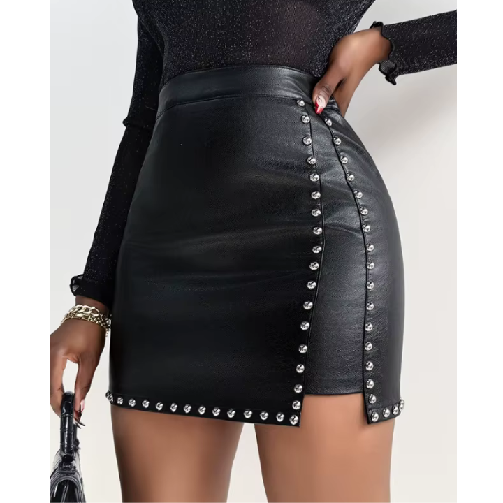 Jupe en Simili Cuir