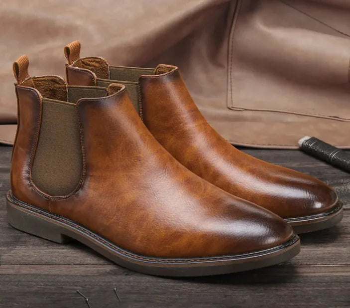 Bottines en Cuir Martin's