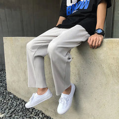 ÉMILE - Pantalon à texture côtelée