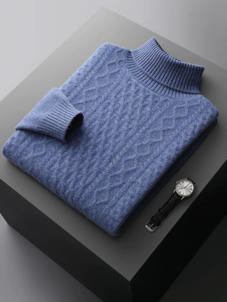 Pull en Maille Torsadée