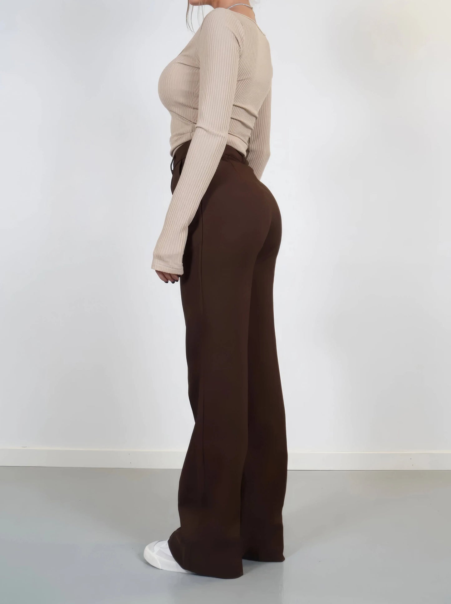 Pantalon à Taille Haute