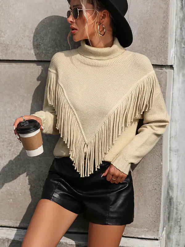 Pull Loose à Franges