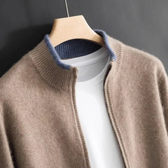 Veste Zipée en Cachemire