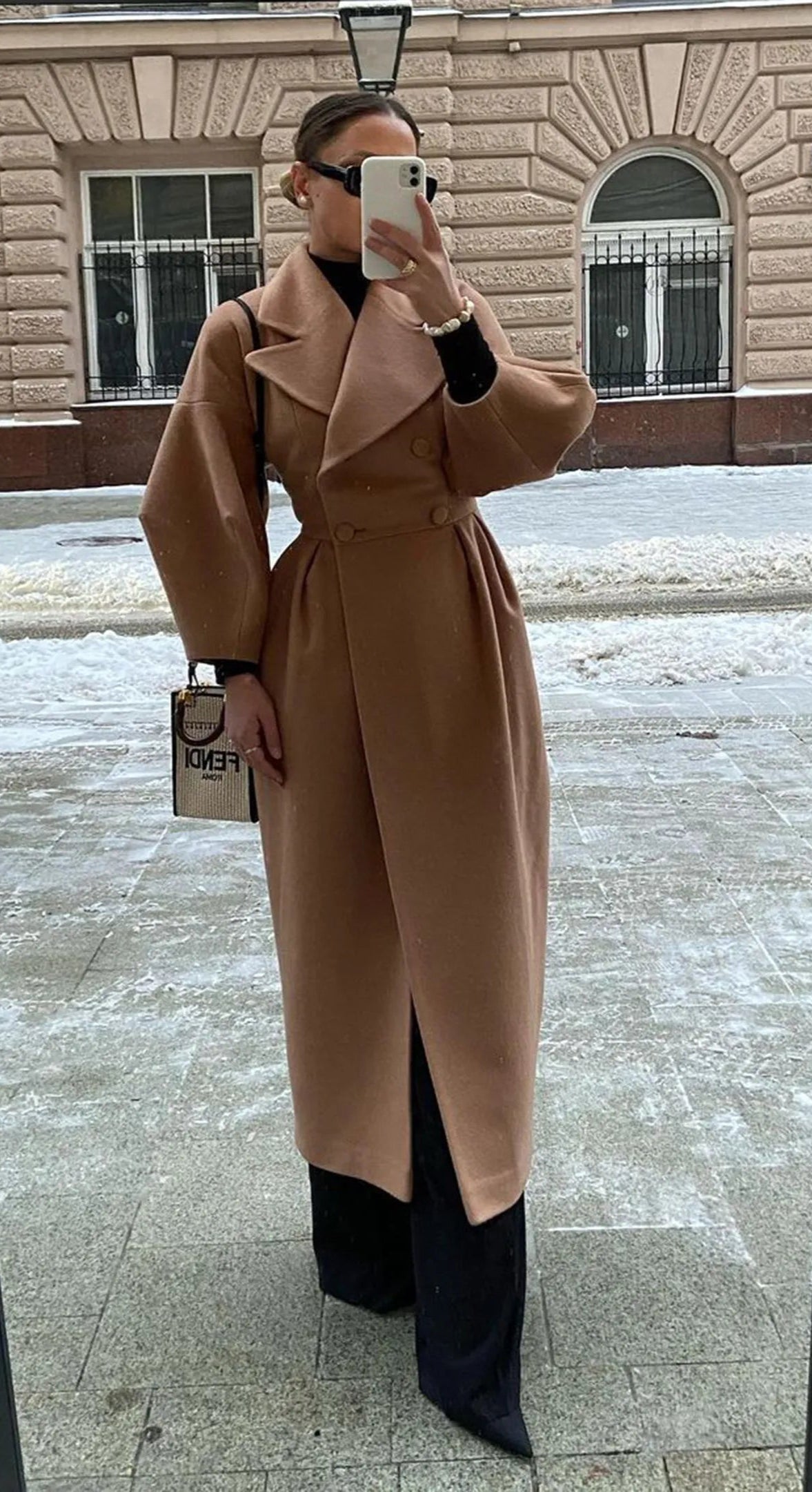 Long Manteau    Cintré