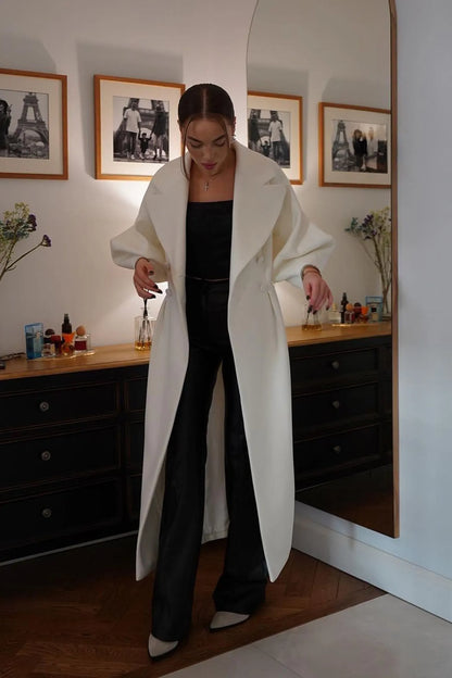Long Manteau    Cintré