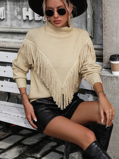 Pull Loose à Franges