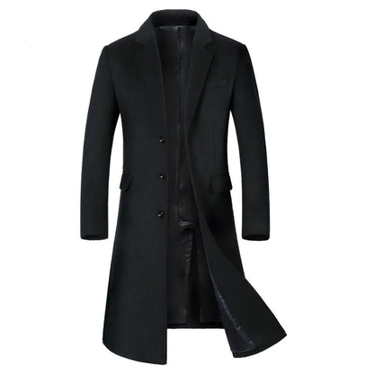 Manteau Long en Laine