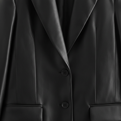Blazer en Similicuir