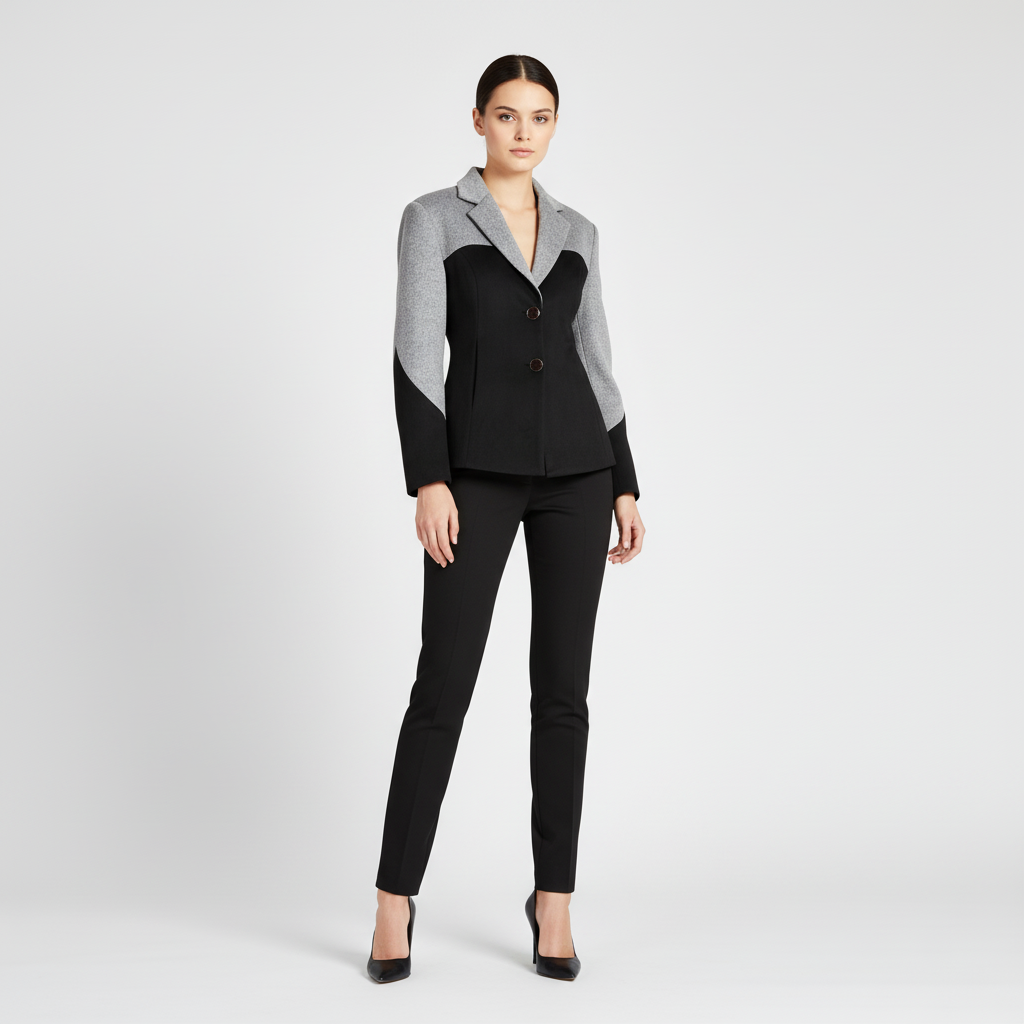 Blazer Bicolore