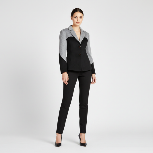 Blazer Bicolore