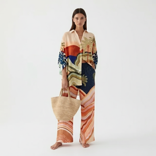 Ensemble Imprimé Tahiti