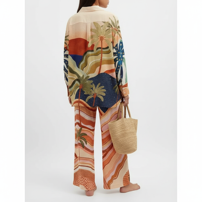 Ensemble Imprimé Tahiti