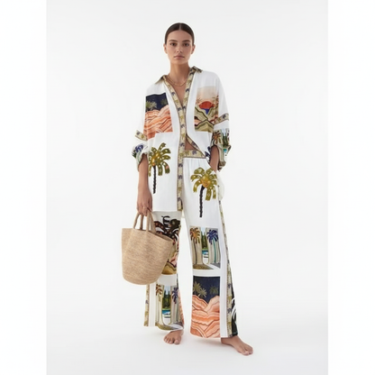 Ensemble Imprimé Tahiti