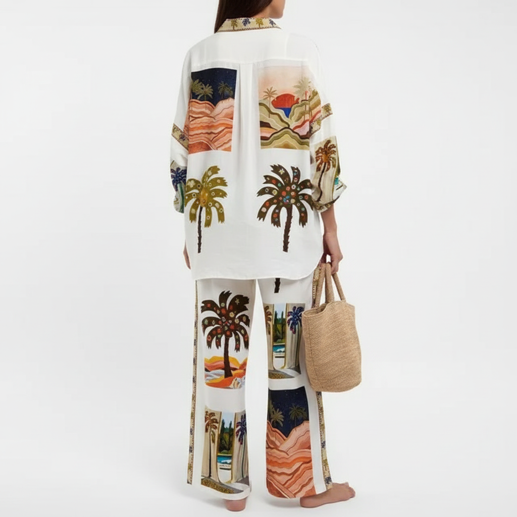 Ensemble Imprimé Tahiti