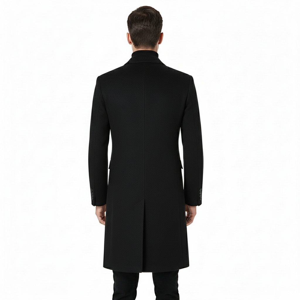 Manteau Long en Laine