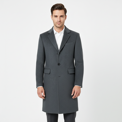 Manteau Long en Laine
