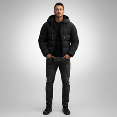Veste à Capuche en Coton