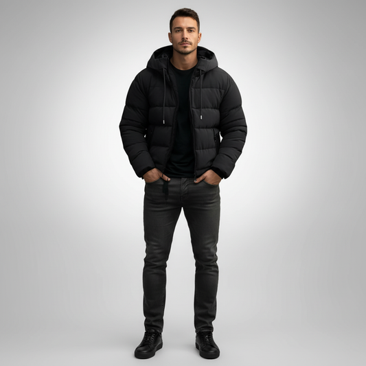 Veste à Capuche en Coton