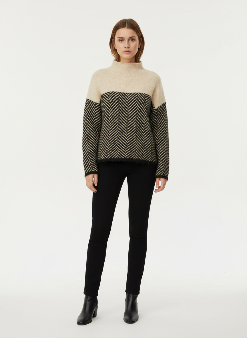Pull Brielle Chevron