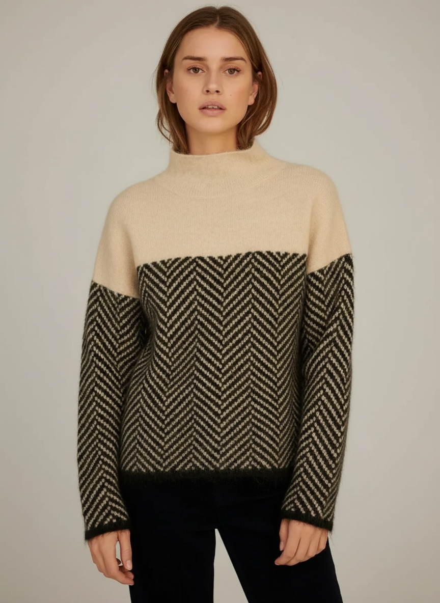 Pull Brielle Chevron