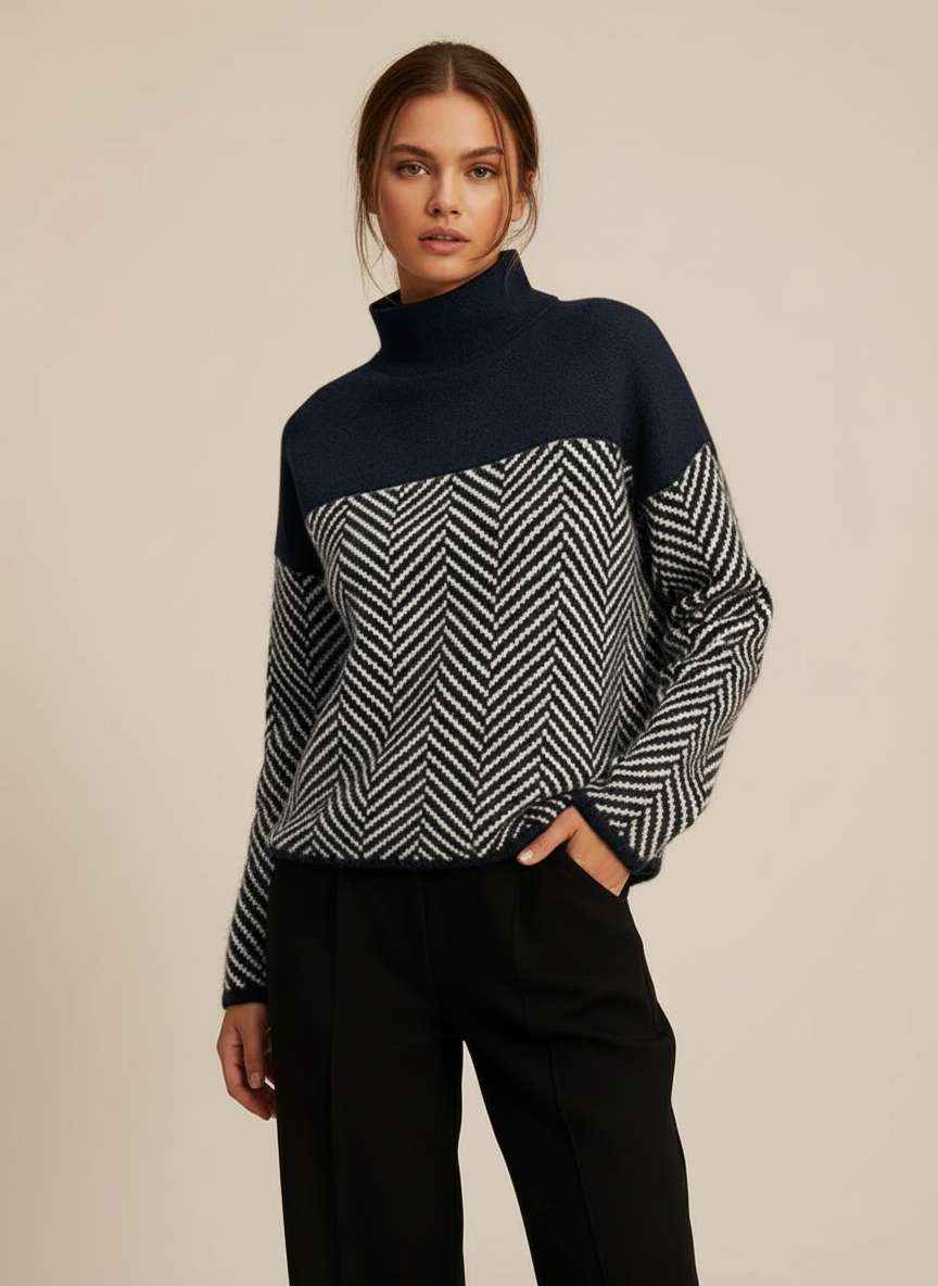 Pull Brielle Chevron