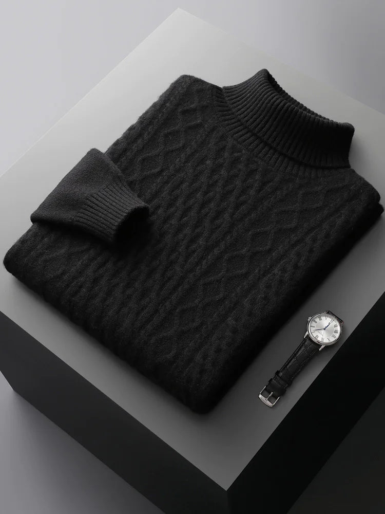 Pull en Maille Torsadée
