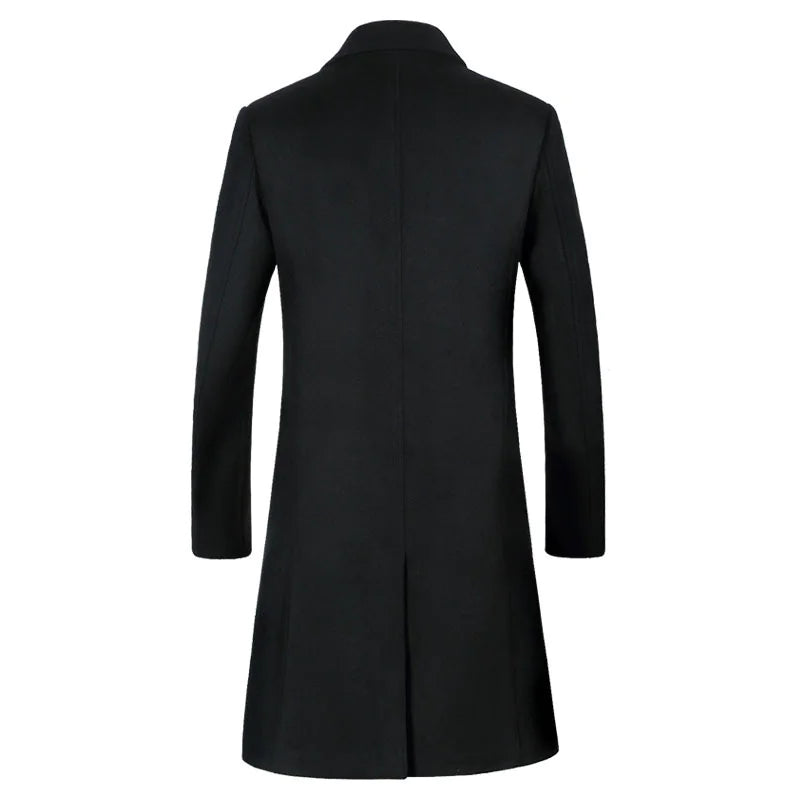 Manteau Long en Laine
