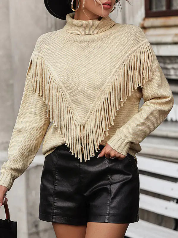 Pull Loose à Franges