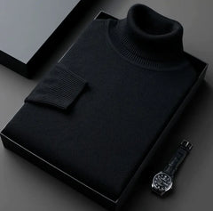Pull en Cachemire à Col Roulé