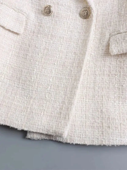 Blazer à Double Boutonnage