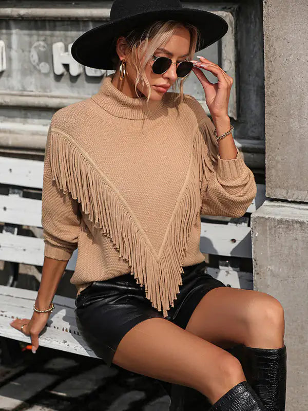 Pull Loose à Franges